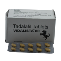 Generikus Cialis: Vidalista 80 (Tadalafil 80mg)